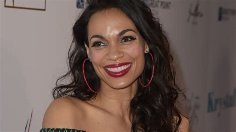 rosario dawson tits|Rosario Dawson Spent Her Birthday Nude, And There Are